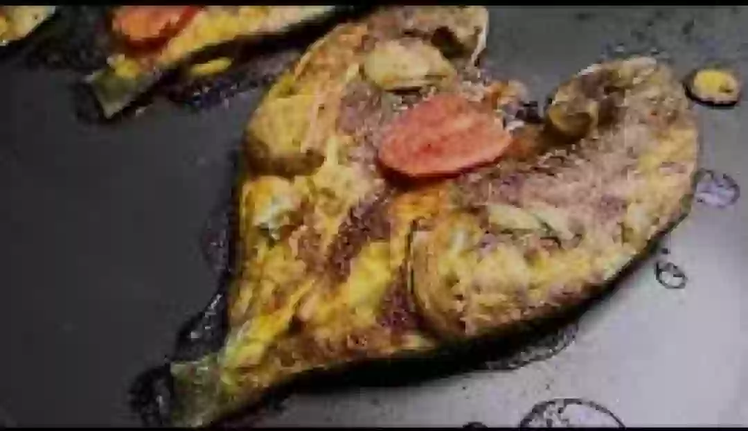 السمك المشوي المفتوح