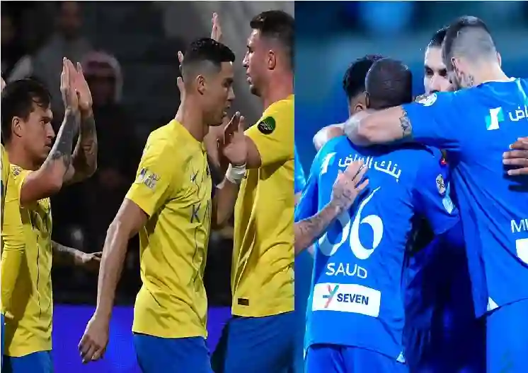 موعد مباراة الهلال ضد النصر والتشكيل