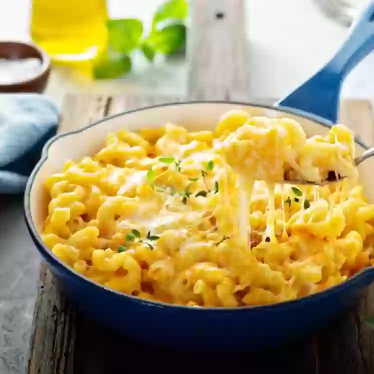 مكرونة الأجبان الأربعة