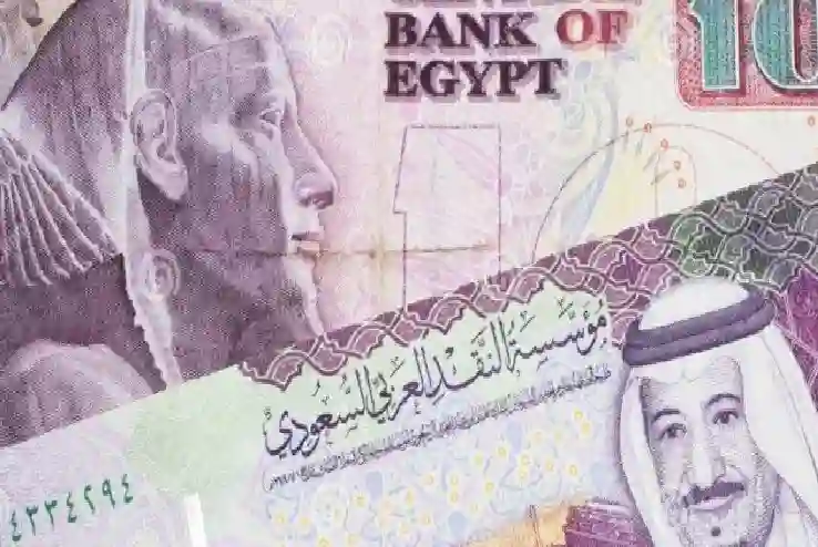 الريال السعودي يرتفع أمام الجنيه