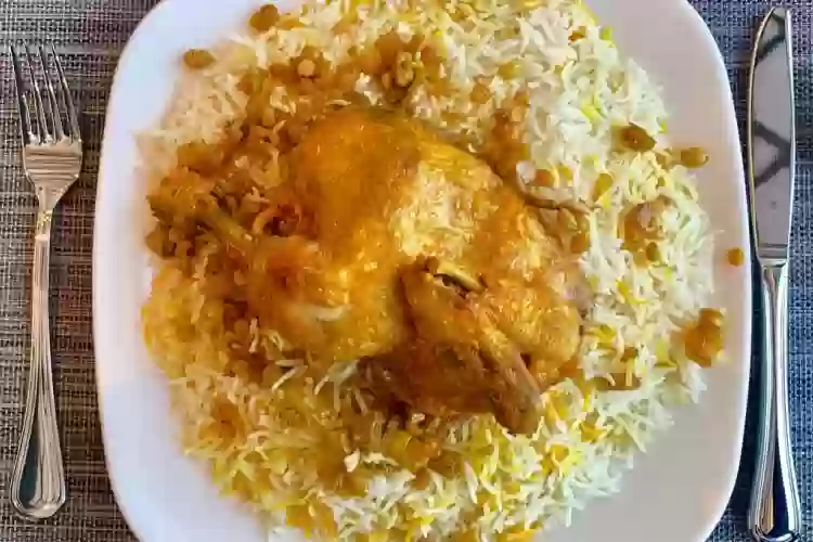 مكبوس الدجاج الخليجي