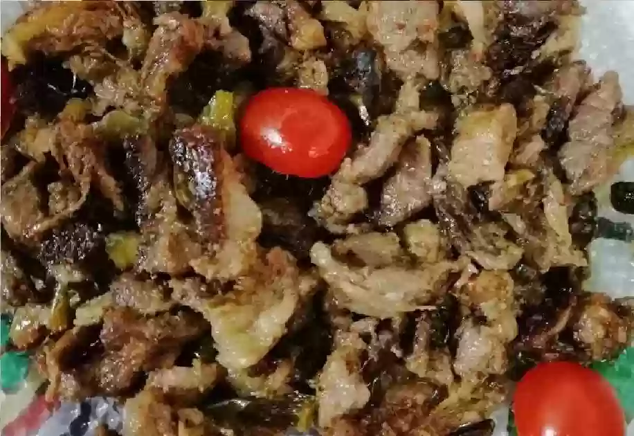 شاورما اللحم المنزلية على الطريقة السعودية