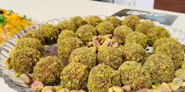 الحيسة السعودية بالفستق الحلبي