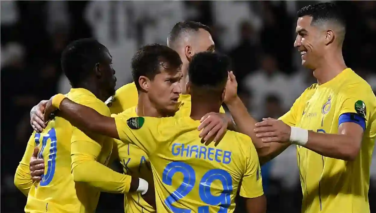 مكافآت ضخمة للاعبي النصر بعد انتصارهم الكبير