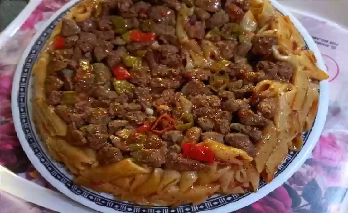 طريقة تحضير المكرونة بالكبدة