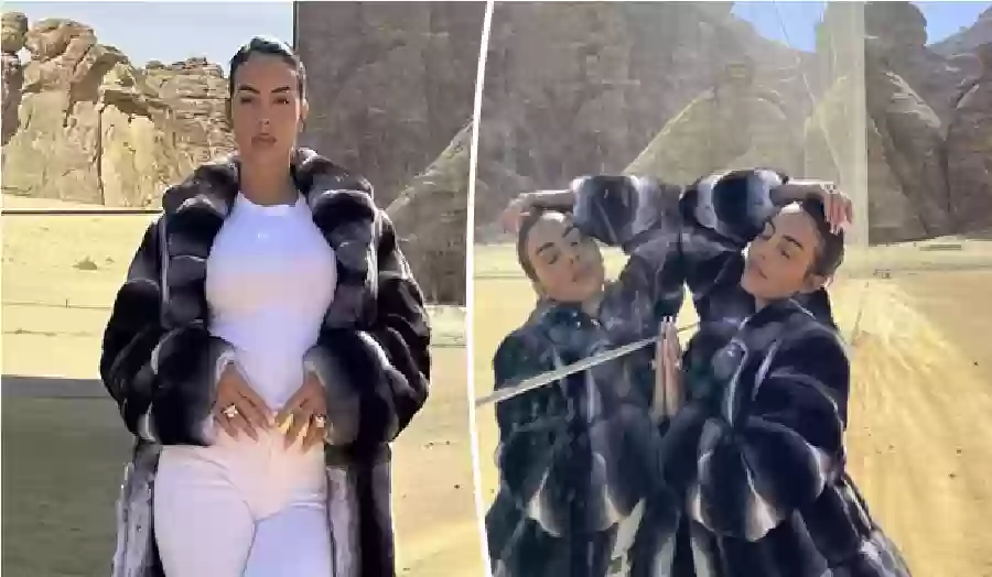 جورجينا تستكشف جمال مدينة العلا