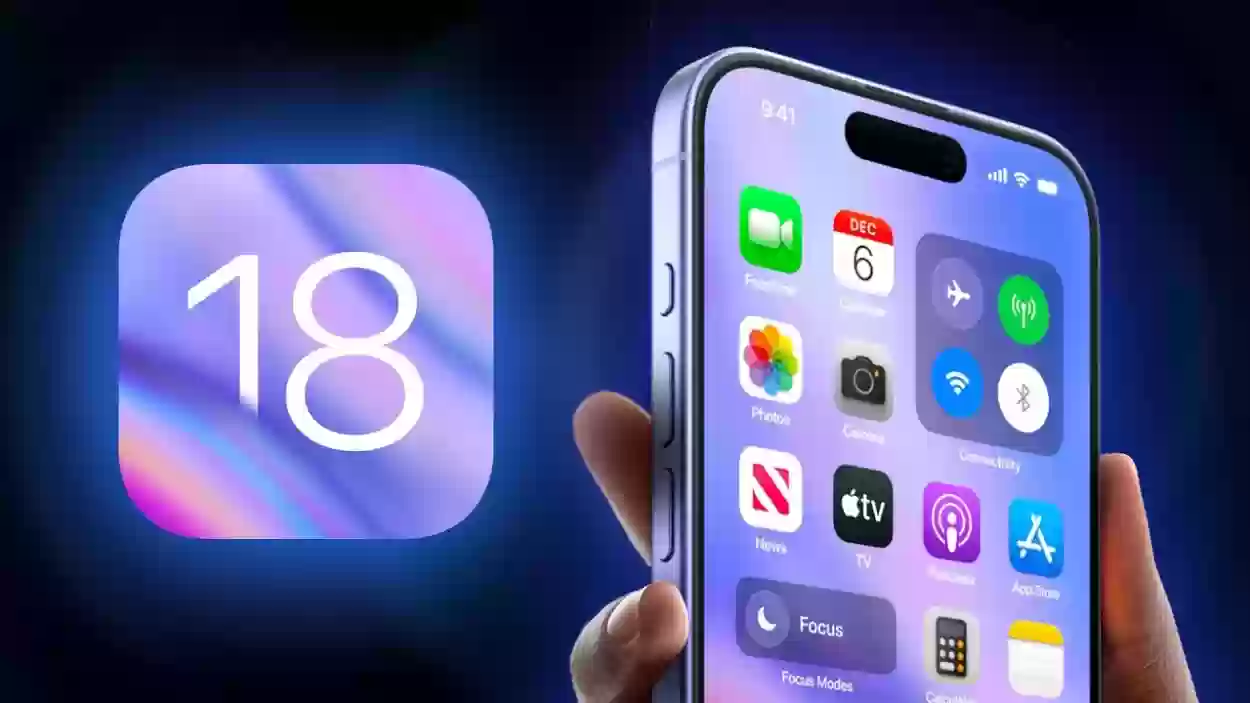 هاتف iOS 18