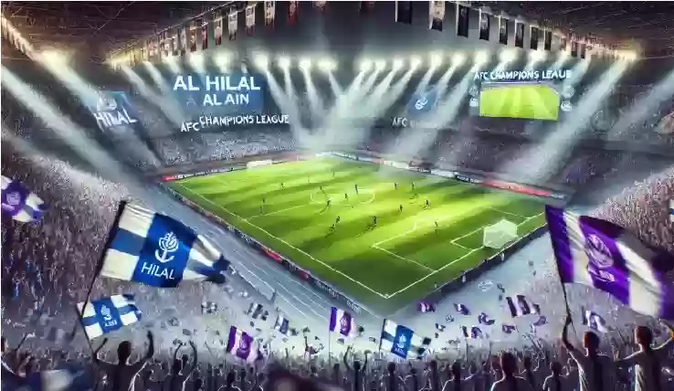 نتيجة مباراة الهلال والعين في دوري أبطال آسيا 2024-25