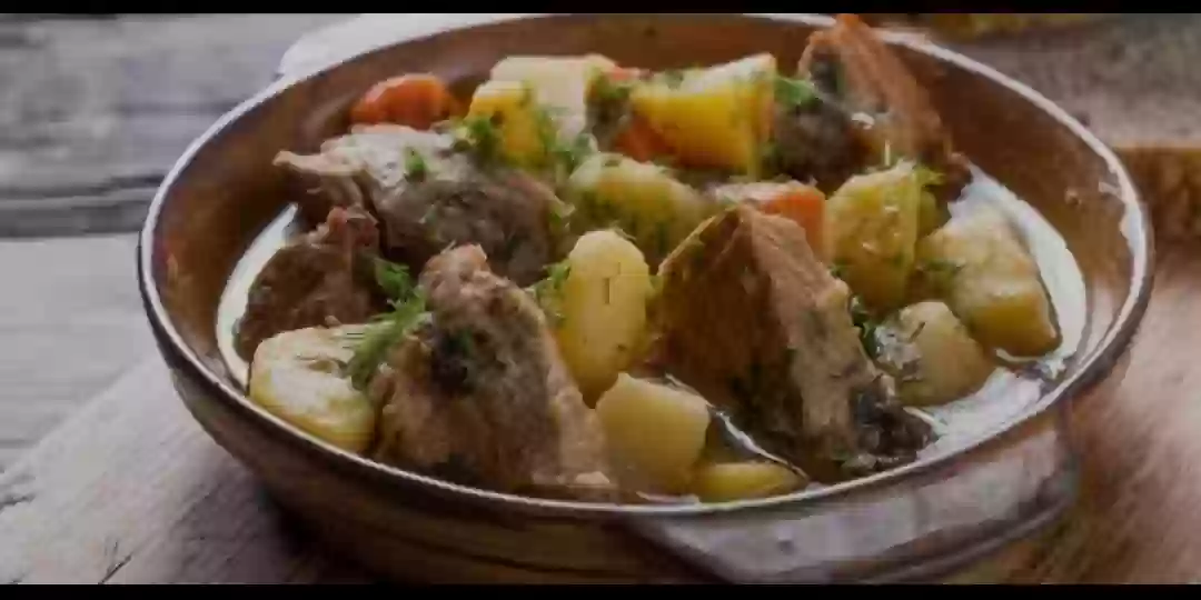 صينية اللحم بالخضار