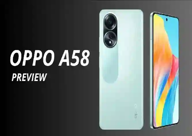 بسعر منخفض هاتف Oppo A58 4G 