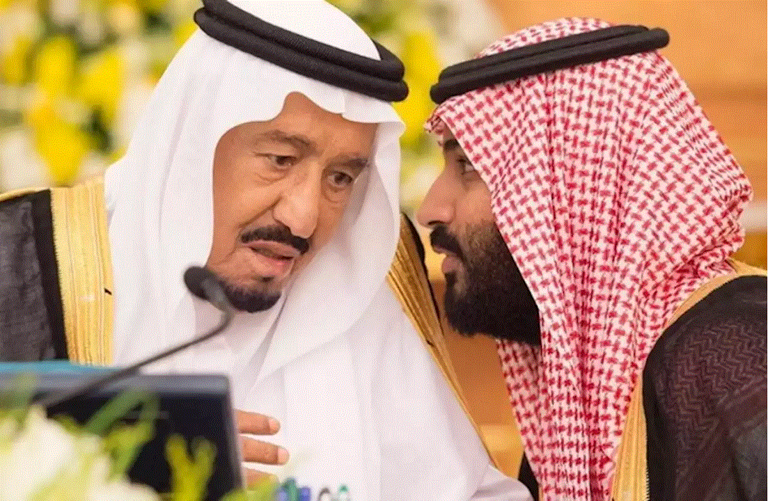 الملك سلمان وولي العهد