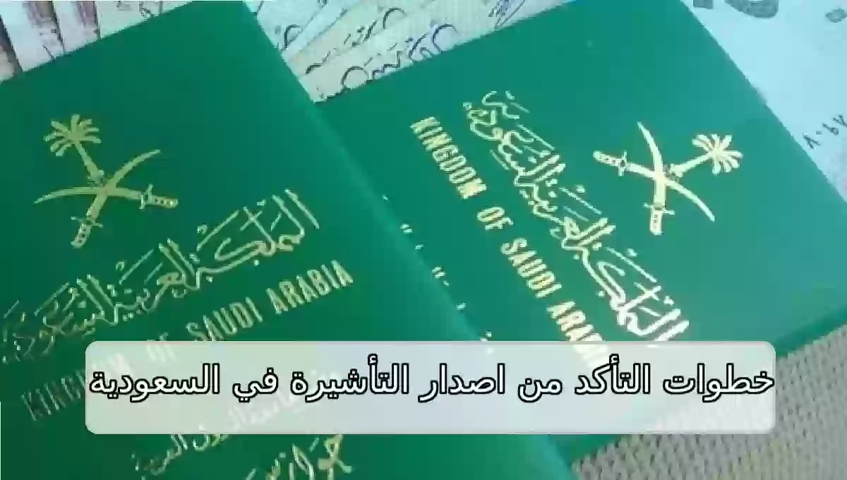 خطوات التأكد من اصدار التأشيرة في السعودية